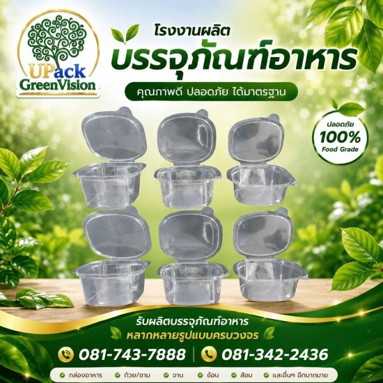 กล่องบรรจุภัณฑ์พลาสติก